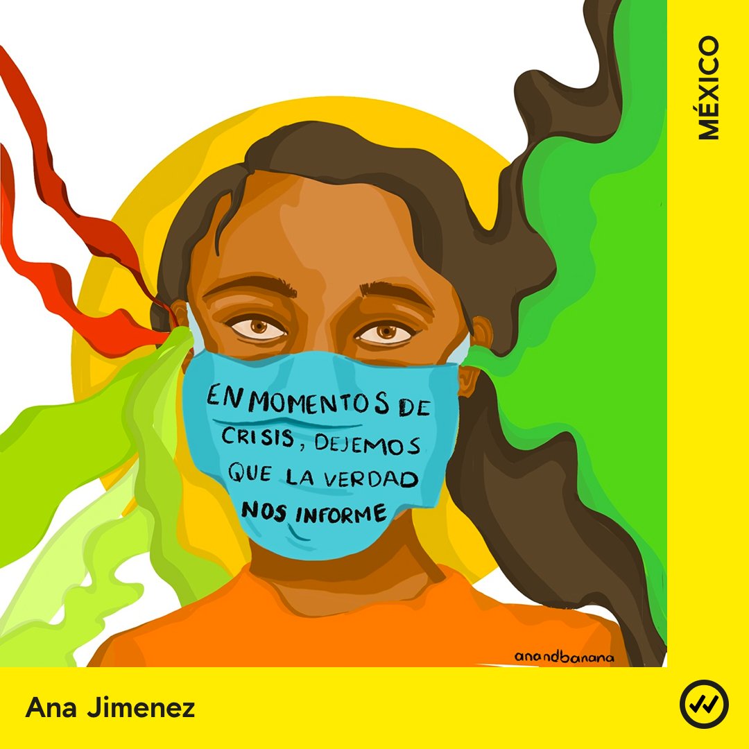 ONUMX's tweet image. #ShareVerified 
Cuidado con la información falsa. Puede costar vidas. 
#HackeaLaCrisis 
🎨 AN Jimenez