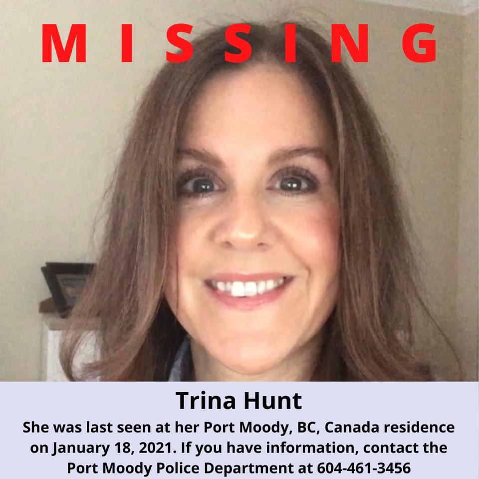 cairnscoquit's tweet photo. A family friend. Please keep an eye out. #ComeHomeTrina #FindTrinaHunt #MissingPerson #MissingCanada #PORTMOODY #VANCOUVER #VANCOUVERBC
@cbcstephenquinn @NEWS1130 @VancouverSun @theprovince @TriCityNews @CTVVancouver @globalbc @604Now @DailyHiveVan @THEPEAK @CityofPoMo https://t.co/GowjeVXkFB