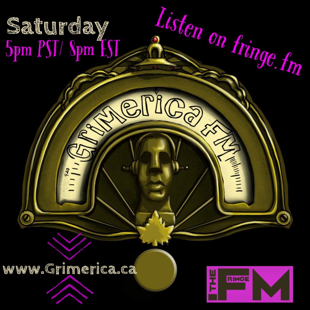 TheFringeFM's tweet photo. All you #Radio #podcasting @Grimerica fans out there... feel really #grateful to have these guys in the rotation. 

#TuneIn every Sat at 5pm PT/8 ET to catch their most recent episodes at https://t.co/Kmke2VWwMz or get fringe fm app from your app store

#GoodVibes https://t.co/JnzBiwjlNy