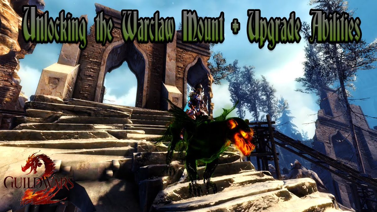 JoseCalil1's tweet photo. Doesn't that #warclaw look cool? But how do you get it and what does it do you ask? Well, click the link and watch my in-depth guide on it all! https://t.co/KZMzJtMSQv #GuildWars2 #wvw #mmorpg #mounts https://t.co/IMhbu4V1yw