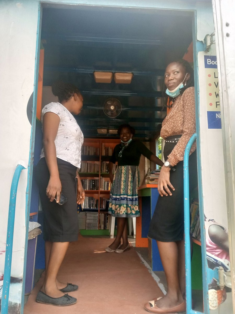 ireadnetwork's tweet image. iRead Mobile Library educators. Making the difference to #promotereading
We are inside the truck, getting set to hit the road. You can't be here and not read. #iRead