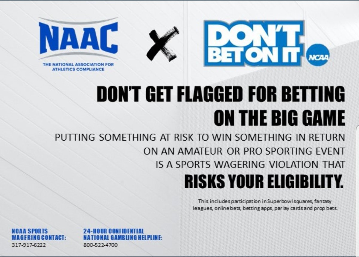 Trojans! 
Enjoy the football games tomorrow and the upcoming big game in a couple weeks, but whatever you do...#DontBetOnIt