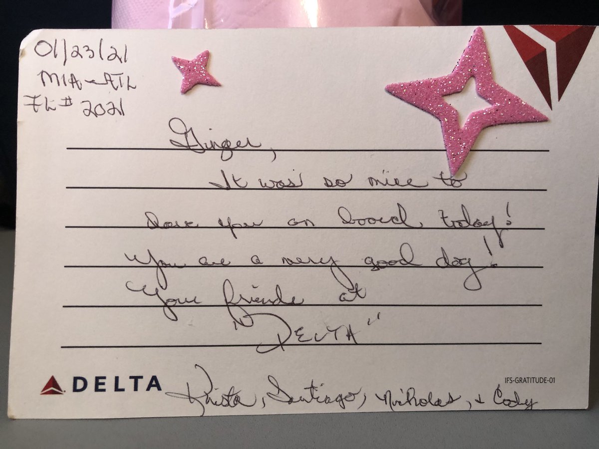 rupalworld's tweet image. Wow, thank you @Delta crew on today’s flight 2021 MIA-ATL for the sweetest gift for my little Ginger! She’s already enjoying her snacks and first pair of wings!! 🤗☺️🐶 #delta #pomeranian #dogsofinstagram #travel #thoughtful #kind
