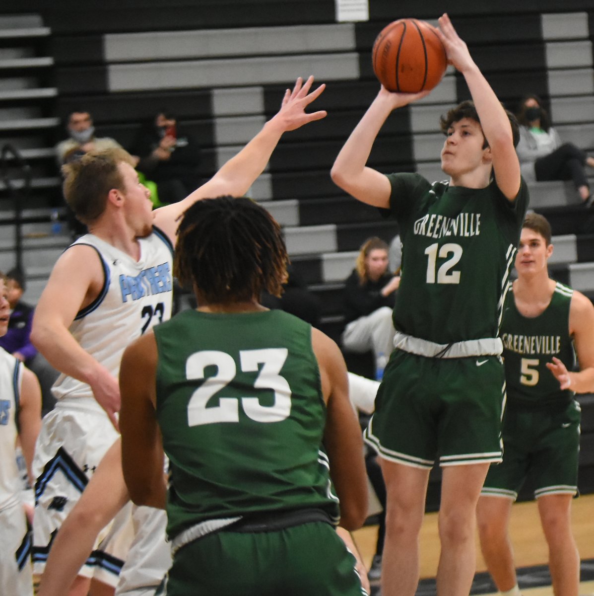 Here are some photos of the Greeneville boys from today against Cumberland Gap
