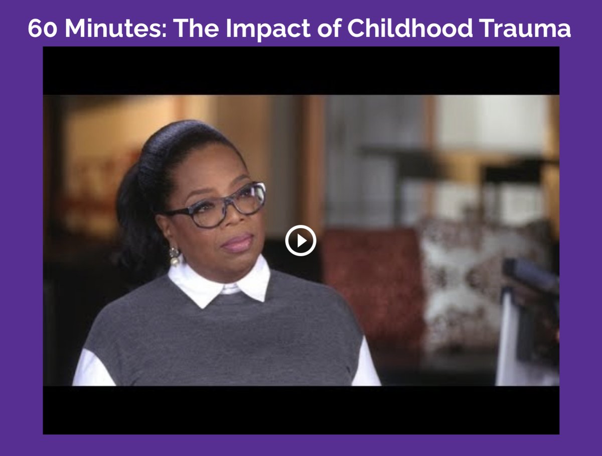 So what does this all mean? What can we do about it?Let's see what Oprah says: #TraumaEd101 26/
