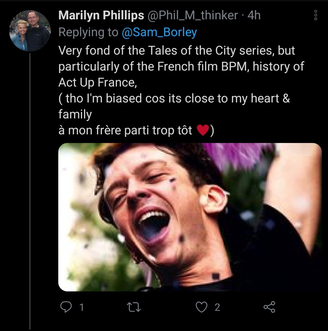 This one is apparently about the ACT UP movement in France so would definitely be worth a watch. I plan on seeing it when I get paid.