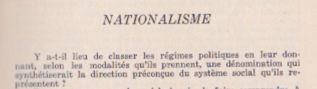 Above we see the cover of one of several pamphlets officially published by the Estado Novo in foreign languages to publicise their new Constitution. I happen to have the French version. Guess what’s the first word on it?