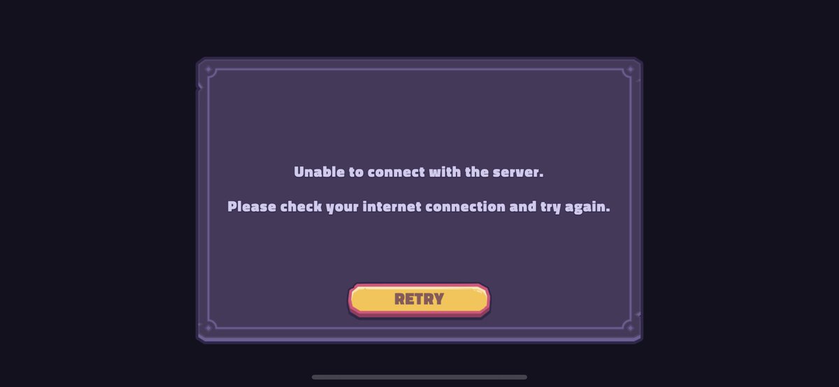 FOrlovskyi's tweet photo. @SorcerersArena this is the error. https://t.co/aHd53ukmBE