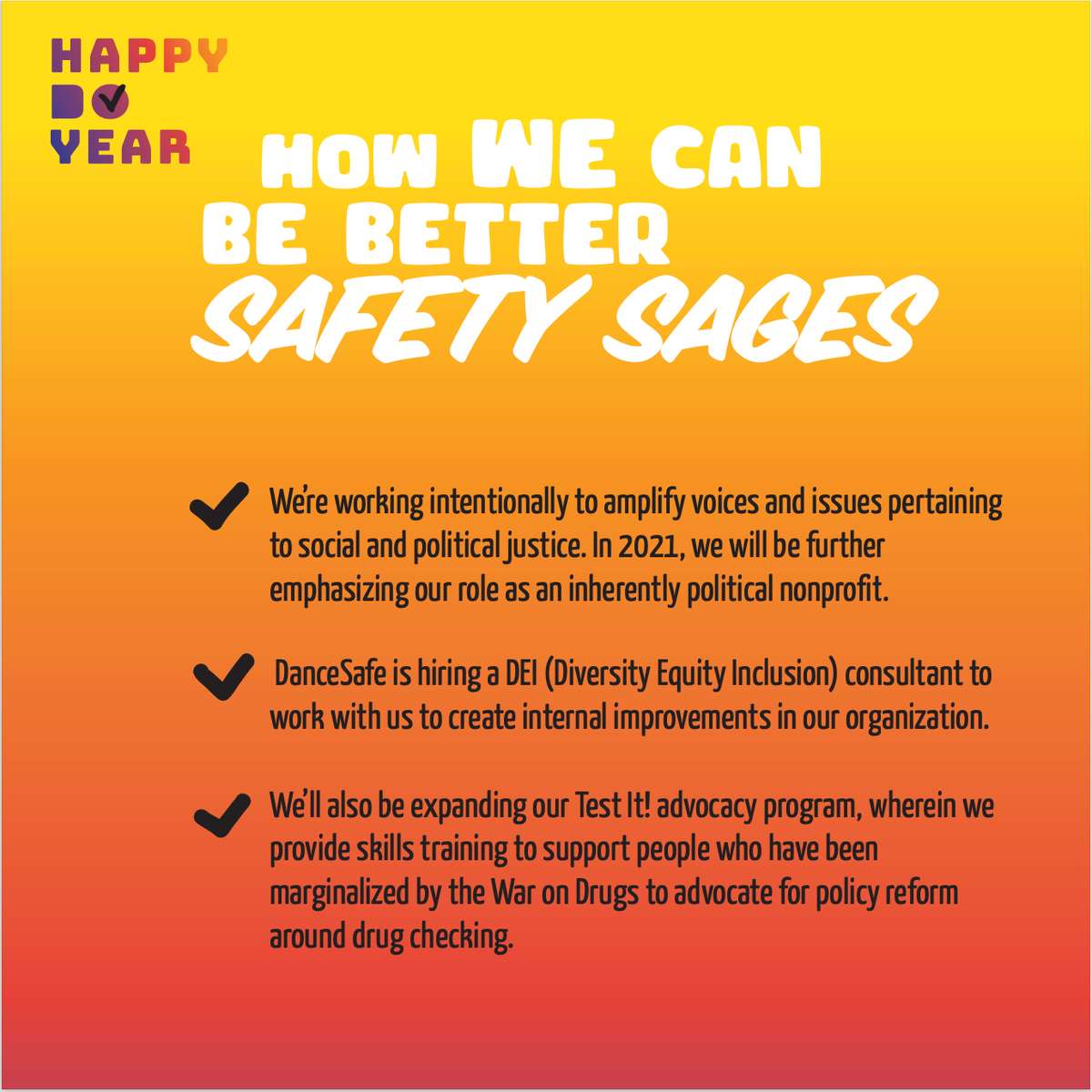 DanceSafe's tweet photo. Our last challenge for you this Do Year is to get your #activism on! #happydoyear https://t.co/Mmb29o5dyl https://t.co/02araUeCFI