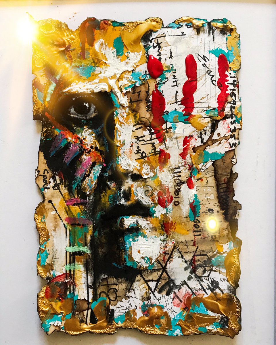 bryambueno's tweet photo. “A priori”
Mixed media on canvas 
#arts #contemporaryart #creativemind #artislife https://t.co/Q7gmZ1NFVs