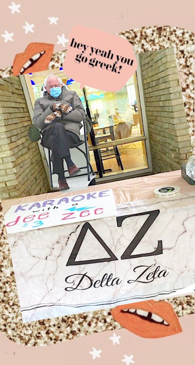 Interested in joining Greek life? Delta Zeta USI is participating in continuous open bidding (COB) which is the informal sorority recruitment process! ☆ Link in bio to register ☆