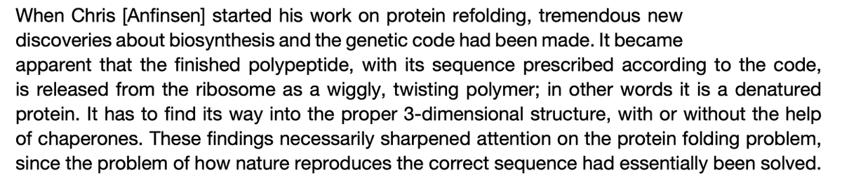 7/John Edsall, another big scientist in protein biology attempted an answer: