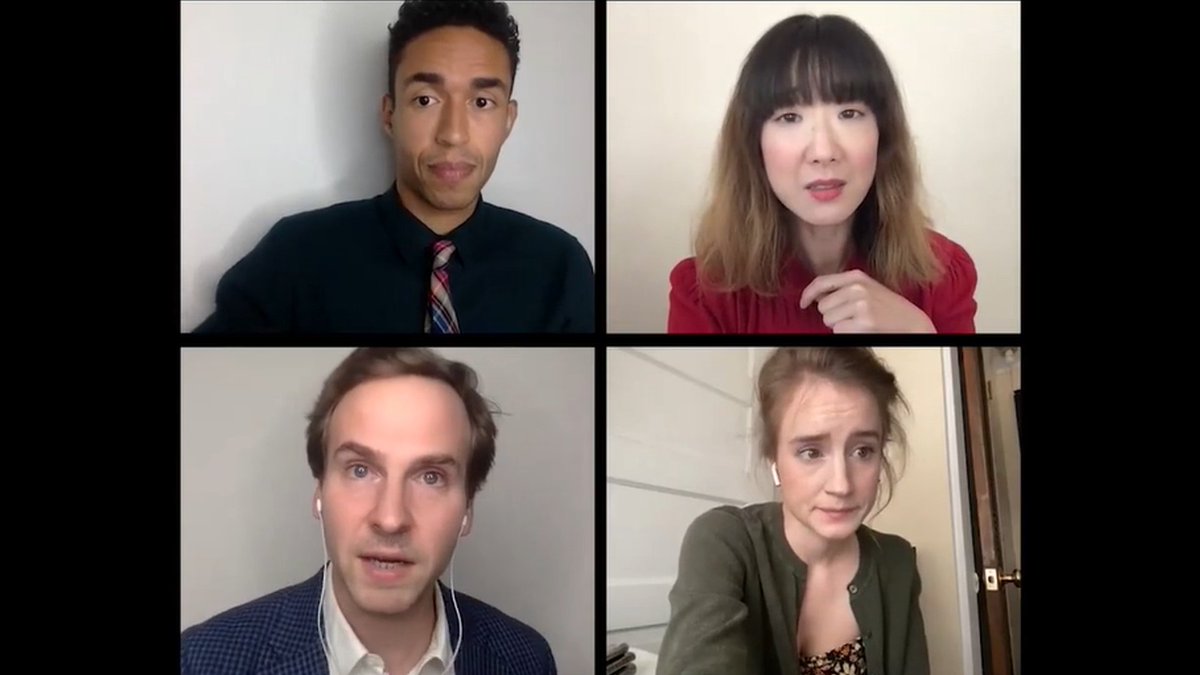 vineyardtheatre's tweet image. Last 24 hours to stream GLORIA by Branden Jacobs-Jenkins with the Original Cast #KyleBeltran @catherine_combs #MichaelCrane #JenniferKim #JeanineSerralles @Ryan_Spahn! 
$25 Tix ---&amp;gt; vineyardtheatre.org/gloria-2/