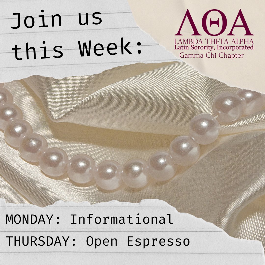LTA_GammaChi's tweet photo. Join us This Week:
🌙#Informational to learn more about us &amp; meet #ltagammachi 
🌙#OpenEspresso to take the next step toward #sisterhood with #lta1975 #ut25 #ut24 #ut23 #ut22 #uttransfers #springrecruitment #gonetotexas #longhornstateofmind #hookem https://t.co/zhUuO0T6WQ
