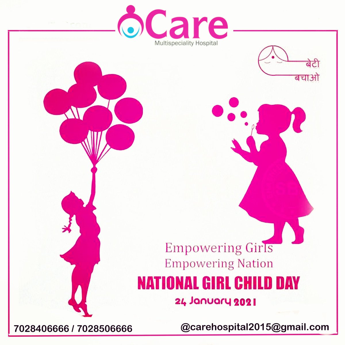 SpecialityMulti's tweet photo. #girlpower💪  #girlchildempowerment #happygirls #CareHospital #supportgirlchildempowermemt #supportgirlchildeducation #caredigital #wagholi_pune https://t.co/EvSKvIPZSt