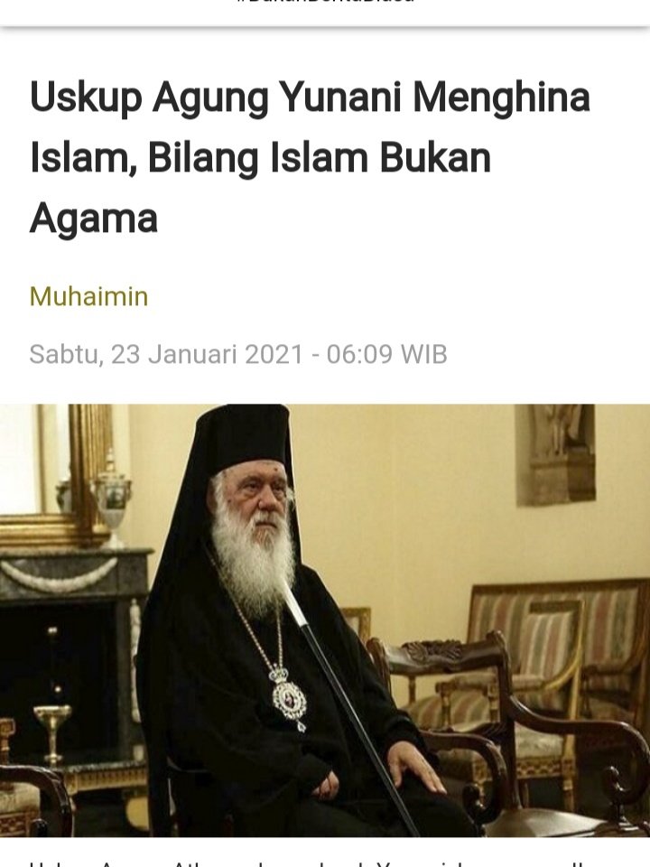 Anak yg seluruh mata kuliahnya mendapat nilai ERROR saja, jika melontarkan pernyataan provokatif ini, maka tetap akan dihujat, apatah lagi jika dilontarkan oleh seorang tokoh agama yg berpredikat sebagai USKUP.
#MentalnyaHarusDiisntal
#NalarnyaHarusDiSoftWare