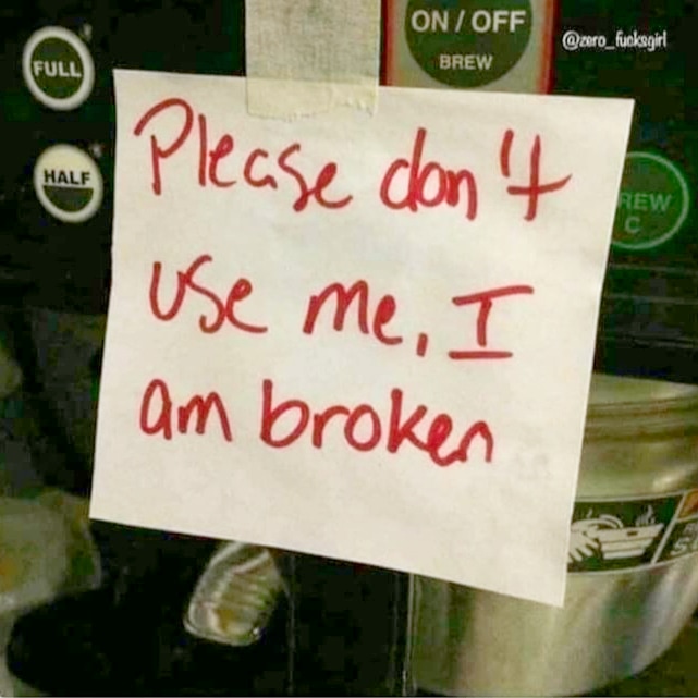 jonmartinezties's tweet photo. I keep saying it but no one listens to me #imbroken #broke #donotuse #leavemealone #dontuseme #haha #funny #toofunny #memes #funnymemes #meme #funnymeme #lol #ldsmemes #ldsmeme #funny https://t.co/k2IhS50lFd