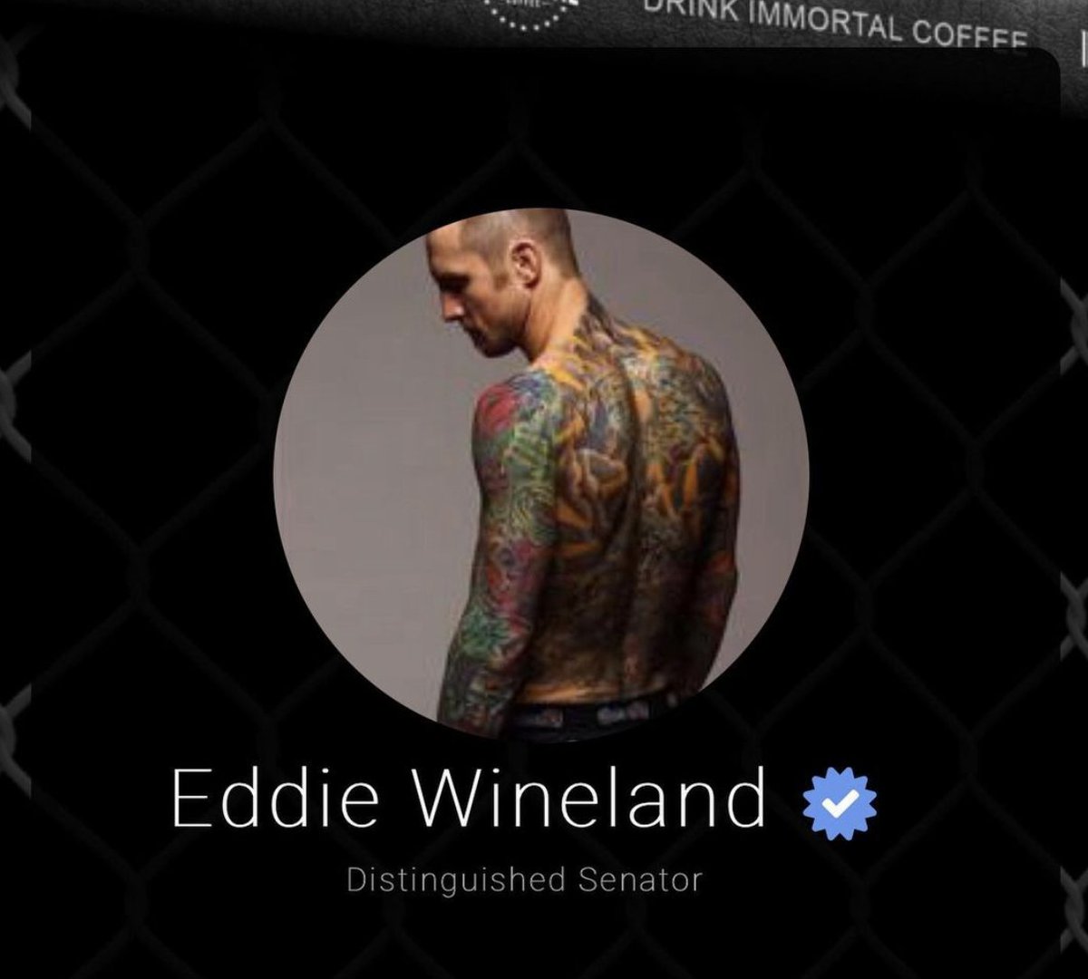 Thank you @eddiewineland for participating in #UFC257 tonight.

Eddie, an icon in the fight game, serves as a firefighter in the LaPorte Fire Department. Please send love to Eddie and the crew for what they do and keeping us safe.

Thank you <a href="/ketobrainz/">Keto Brainz Nootropics</a> and @punchgunk!