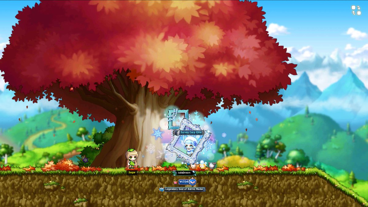 izgalala's tweet image. My Aran with Freeze Frame &amp;amp; Soft Snow set Royal Style 
@PlayMapleM #MapleStoryM #MapleM #ASIA2 #SCANIA