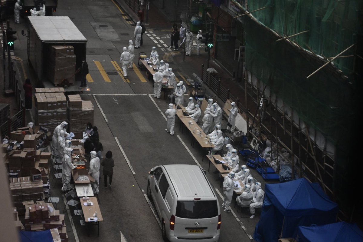 Turns out to be moving them to another block and still very noisy downstairs