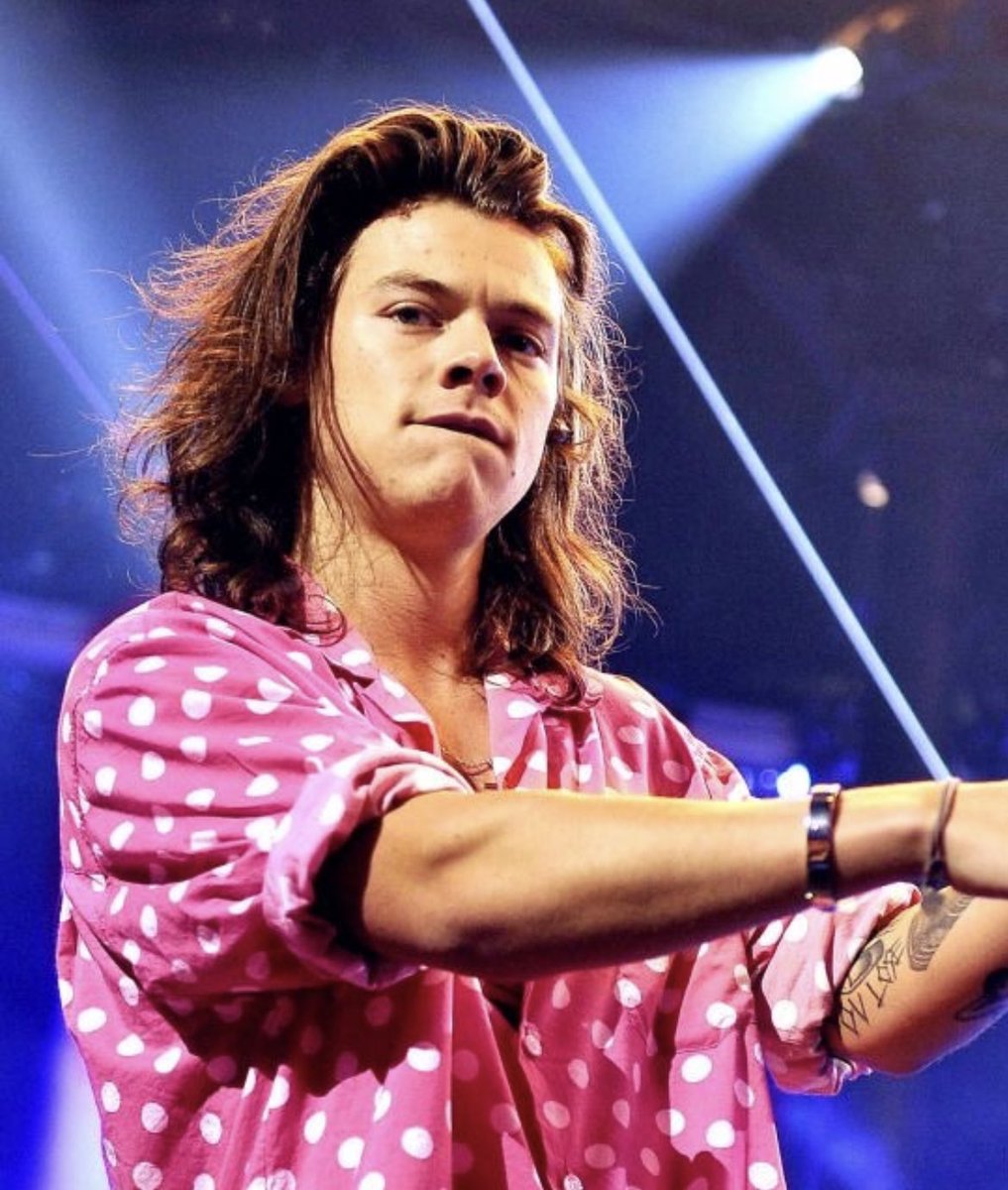 ₊˚.༄ every picture of harry styles in THAT polka dot shirt; a thread