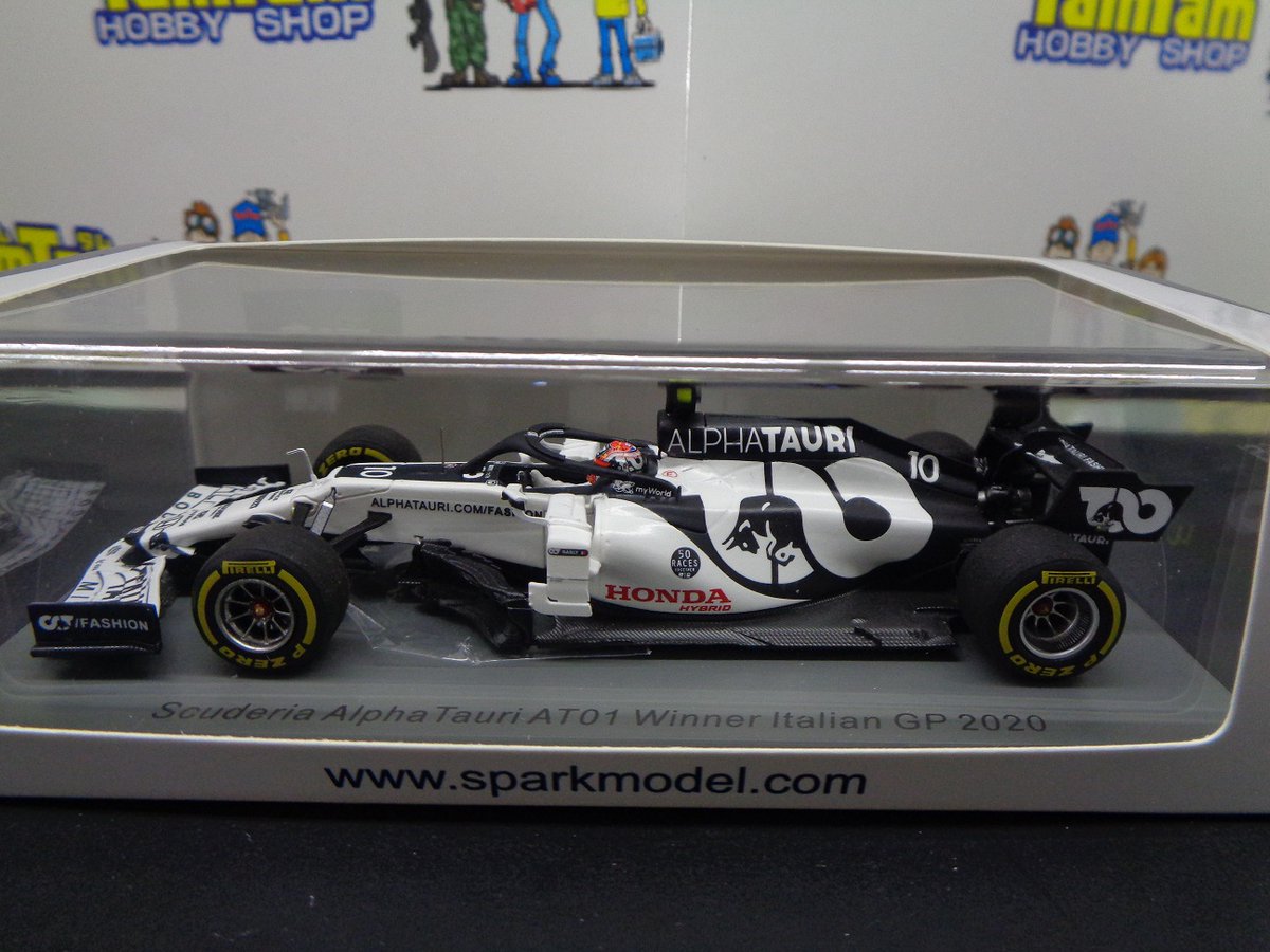 ミニカー】スパーク 新製品入荷！ 「1/43 AlphaTauri AT01 No.10