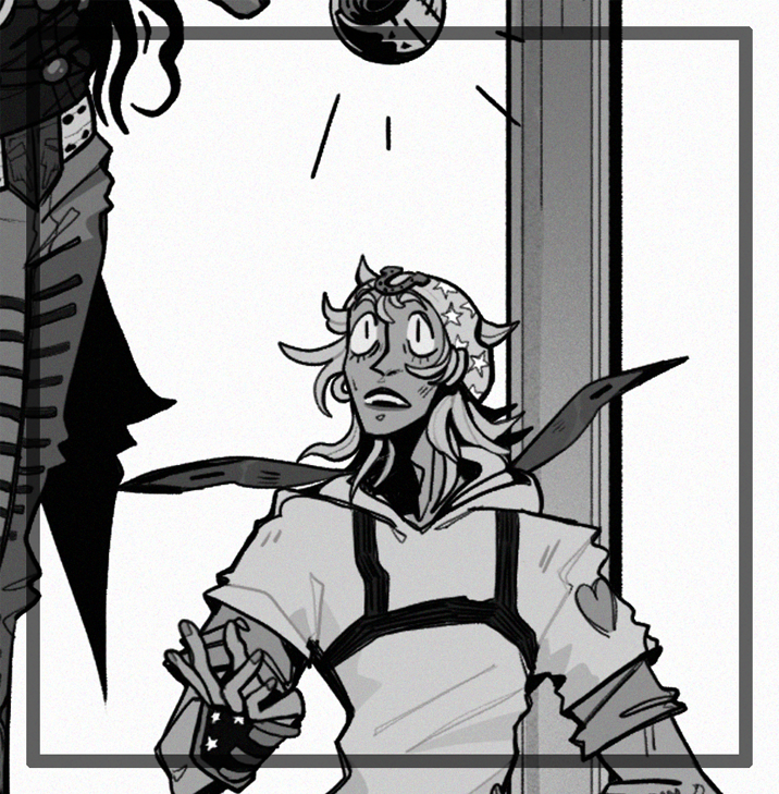 Here are my previews for the pieces I made for <a href="/NTWICB_Zine/">❤️🧡💛 Now That's What I Call Bizarre</a> 👀