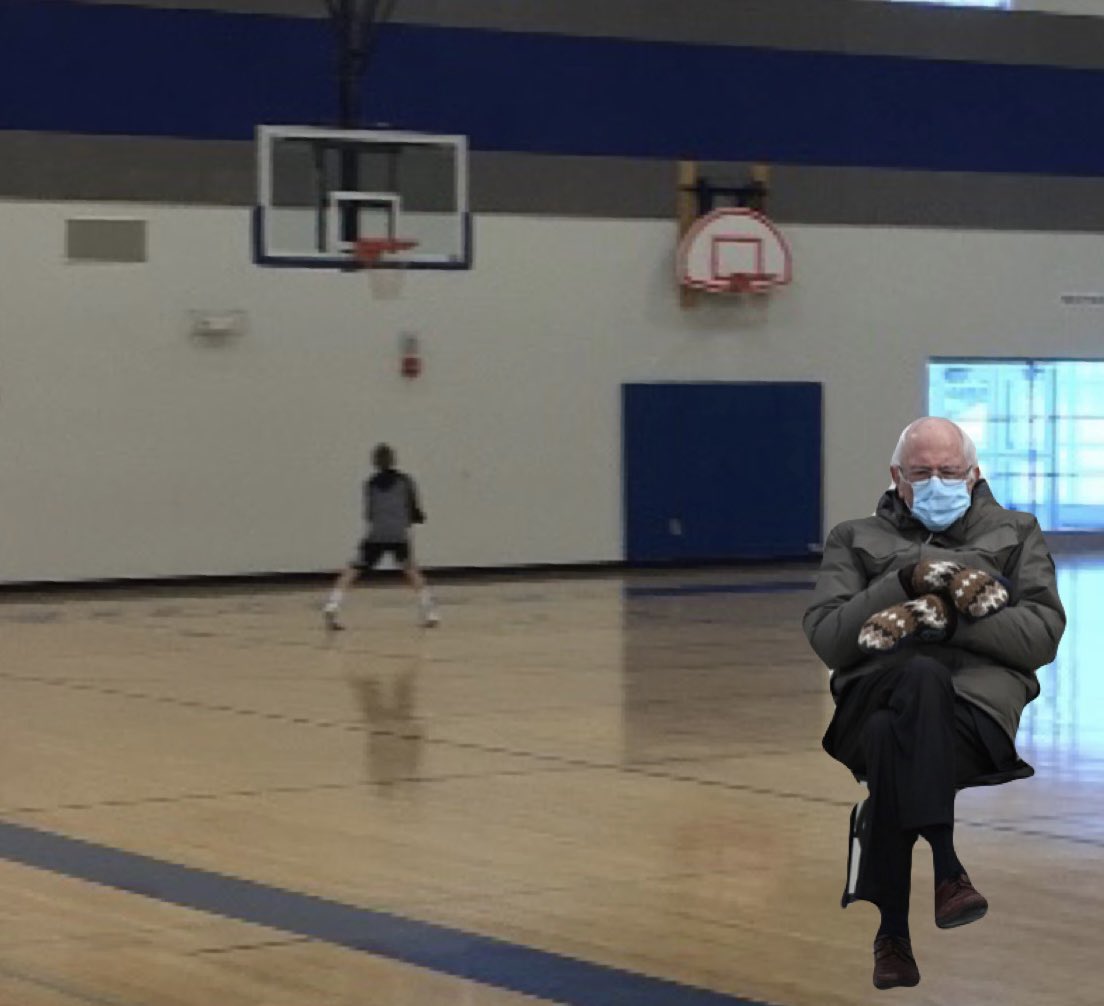 KMYouthHoops's tweet photo. Open Gym starts again tomorrow, Jan 24th. 1-3 at the ES East Gym. BYO🏀. Max of 50 people are allowed. Masks MUST be worn at all times. #belikebernie @KoMetHoops @KoMetsBBHoops @KM_Activities https://t.co/nfHm6RJrtO