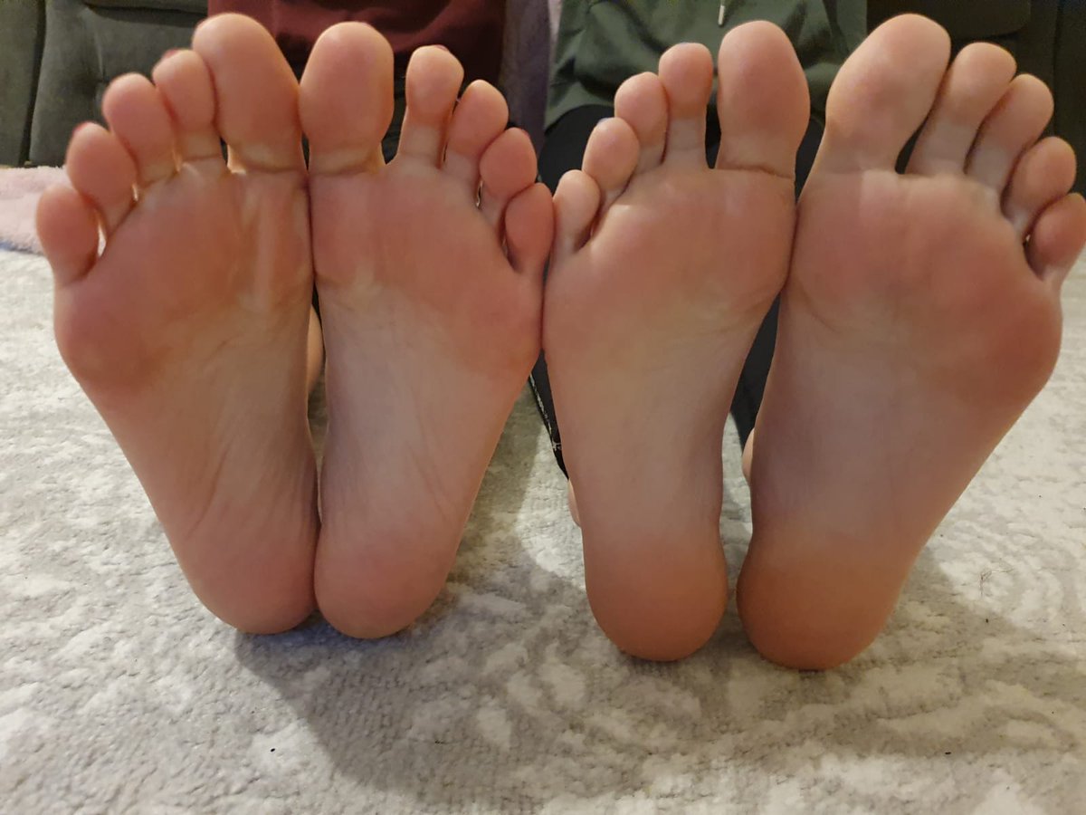 Sistersecrets4's tweet photo. just a couple of sole sisters #Feet #footworship #footlove #sisters #soles #footfetish https://t.co/9XhAsQ1wvc