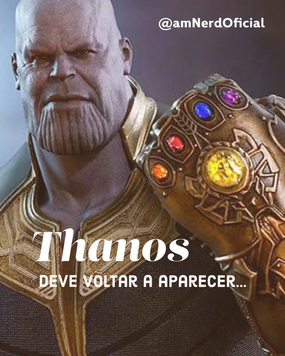 amNerdOficial's tweet photo. Existem rumores que Thanos estará presente no filme “Os Eternos” da marvel, diz Starlin(Criador do personagem Thanos). Starlin deixou a notícia escapar em uma entrevista...#amnerd #amnerdoficial #quadrinhos #marvel #marvelstudios #marvelcomics #nerdices #thanosmemes #thanos https://t.co/b7idbKqwVf