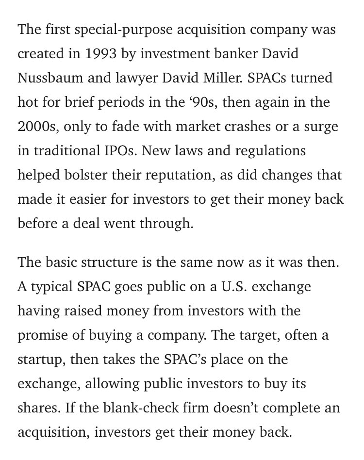 SpacsStocks's tweet photo. SPAC, #SpacSquad , #SpacSchool 

A little unknown fact 👇🏻 https://t.co/BpBQNTGtiM