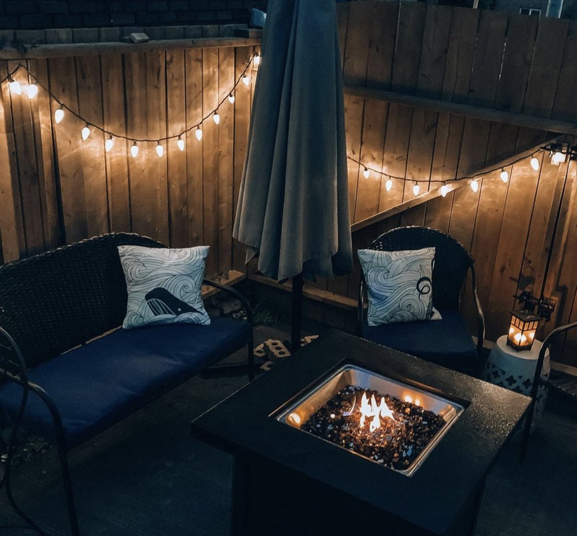 PleasantHearth's tweet photo. There's nothing like a cozy night on the patio 🤗 https://t.co/q1HDn9Taws