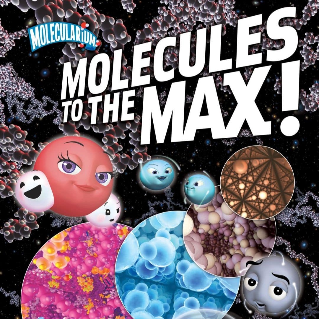 Teaching your students about molecules? Molecules to the MAX! can help! It's an animated adventure that transports students to the nanoscale world of atoms &amp; molecules.

Stream it: ow.ly/jQkk50DgzHx.

Free educators' guide:
ow.ly/kwLe50DgzHy

#molecules #teachers
