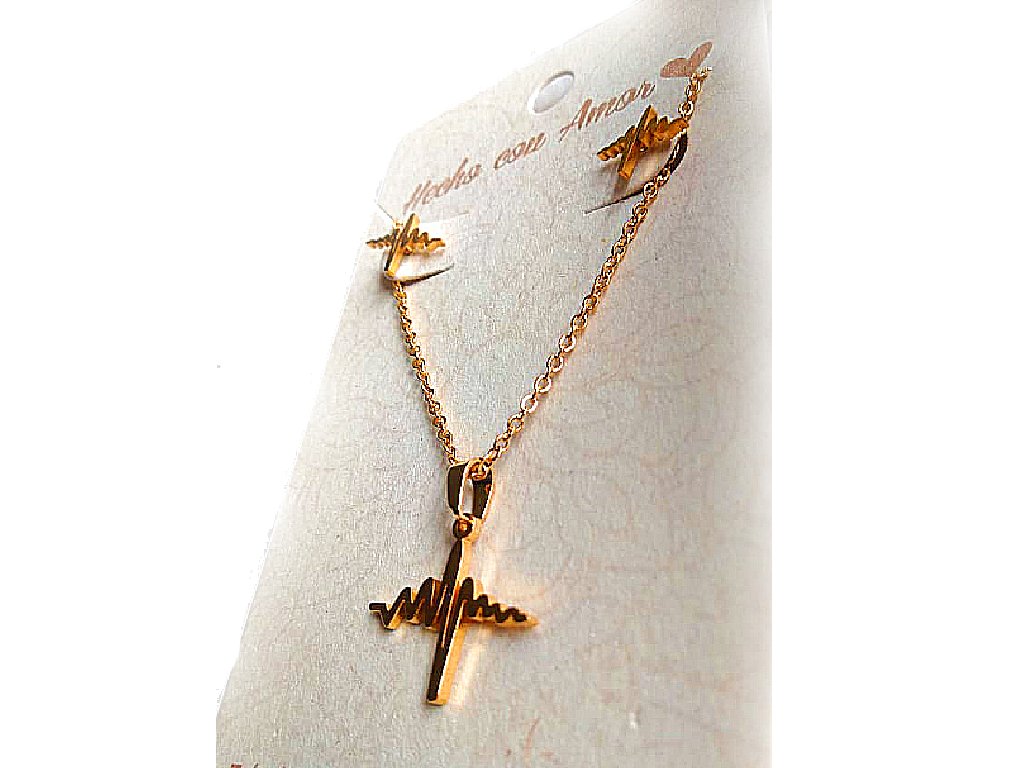 AyGSt0re's tweet photo. Hermoso collar y aretes con dije de cardiología.
Perfecto para aquellos amantes de la medicina.
✔Producto totalmente elaborado en oro goldfield
✔Medida de la cadena: 50 cm
⚠Trátalo con suavidad y evita mojarlo para prolongar su duración https://t.co/CC3u8CznEy