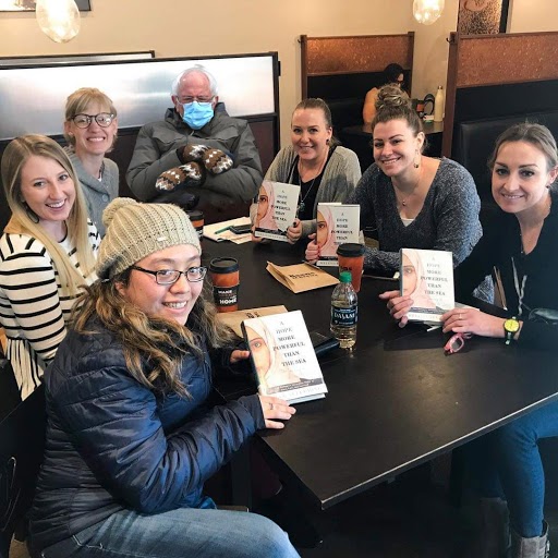 The ESLC's Speakeasy Bookclub celebrates it's 2nd anniversary this Monday January 25th!  Here is the group with the first book selection: "A Hope More Powerful than the Sea" by Melissa Fleming.