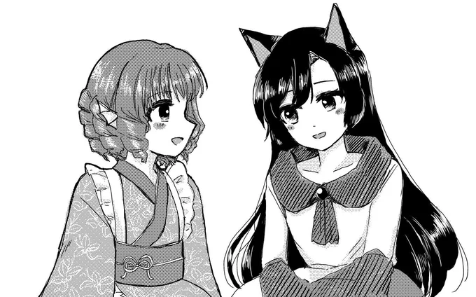 人気投票はこのふたりにしました 