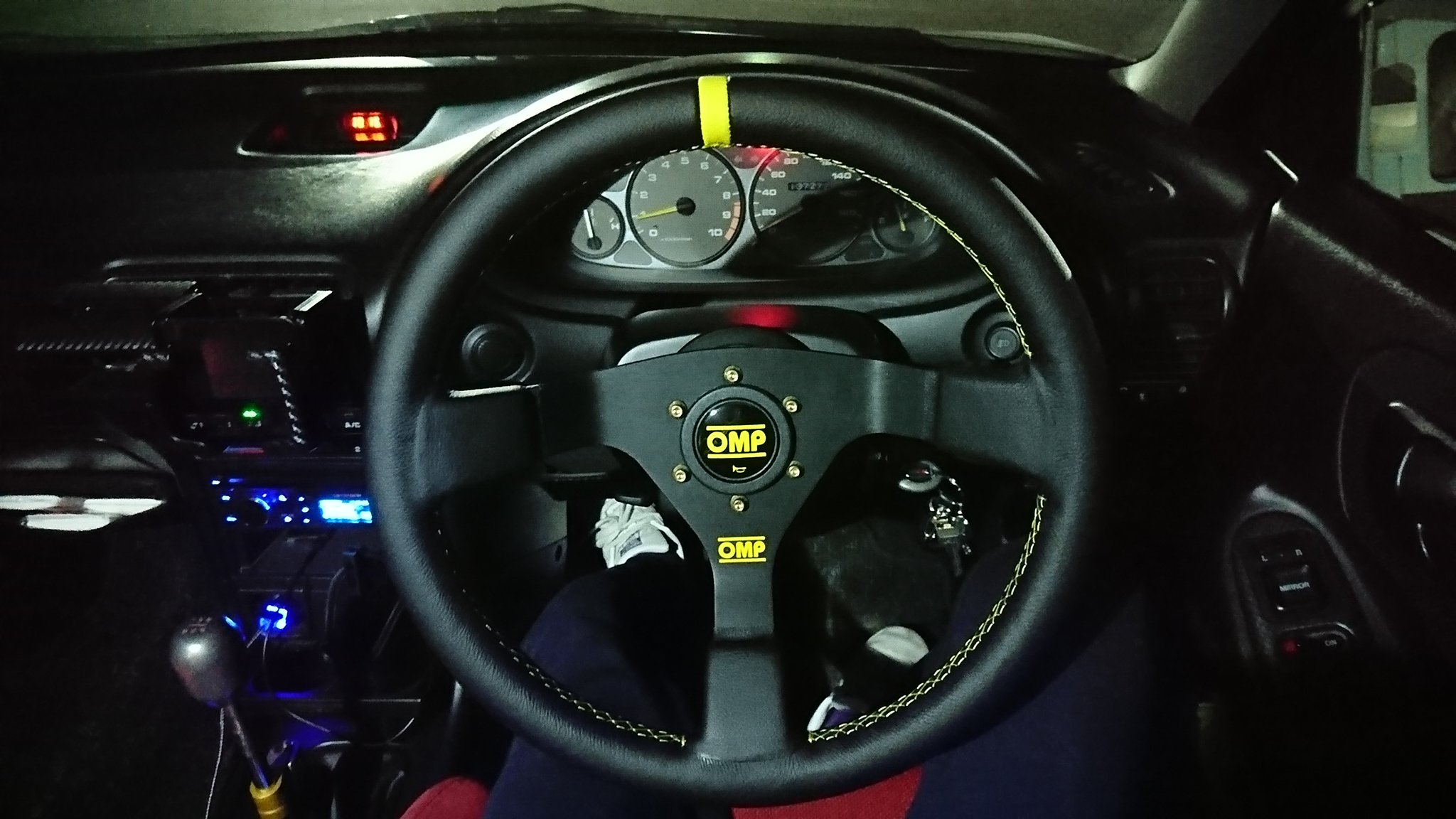 OMP WRCステアリングホイール