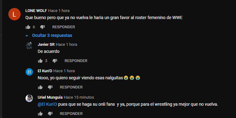 AdrixLive_'s tweet photo. Los comentarios en lucha libre online siempre son nefastos, pero realmente hay gente que les deberían prohibir usar internet https://t.co/IqLngmN7QD