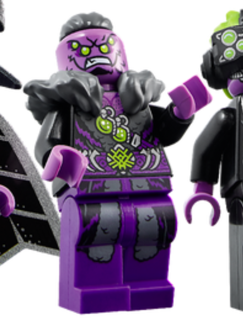Ghost on Twitter: "@Oliverlime1 the purple guy music] here is a figurine a monkie kid lego set, whose name is either huntsman or syntax https://t.co/dkf5gGQflf" / Twitter