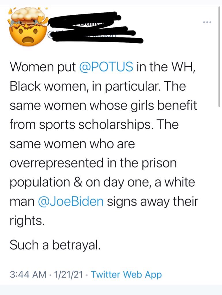 Everyone from unions to women to Native American tribes are outraged by Biden’s far left wing policies.

It’s only human too want laugh at this, but we must recognize these fellow Americans are victims of fake news. 

They were promised moderation. 

It was a Big Lie.