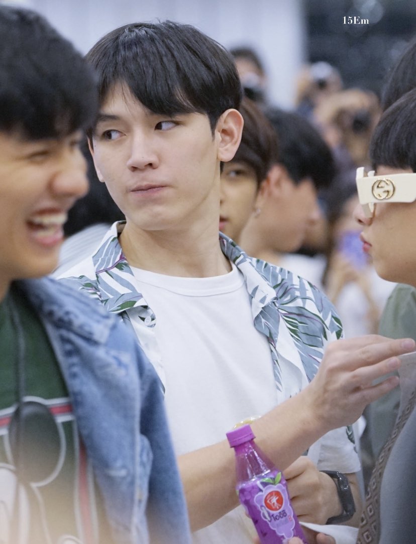 He was pouting so hard that day