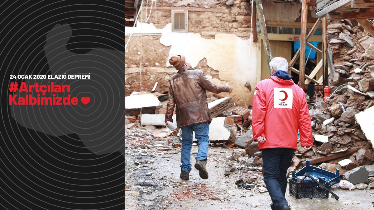 24 Ocak 2020 günü Elazığ’da meydana gelen depremde hayatını kaybeden vatandaşlarımızı rahmetle anıyor, yakınlarına ve tüm ülkemize bir kere daha başsağlığı diliyoruz. #ArtçılarıKalbimizde #ElazığDepremi