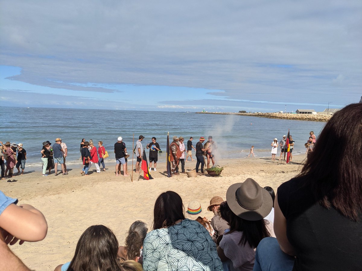 Amnesty_IR_WA's tweet photo. We joined in with One Day in Fremantle today as an appropriate celebration of this country and the Noongar land we live on. 
Thank you @CityofFremantle for hosting this culturally rich event &amp; showing another way IS possible! #changethedate. https://t.co/qa64gGIOcQ