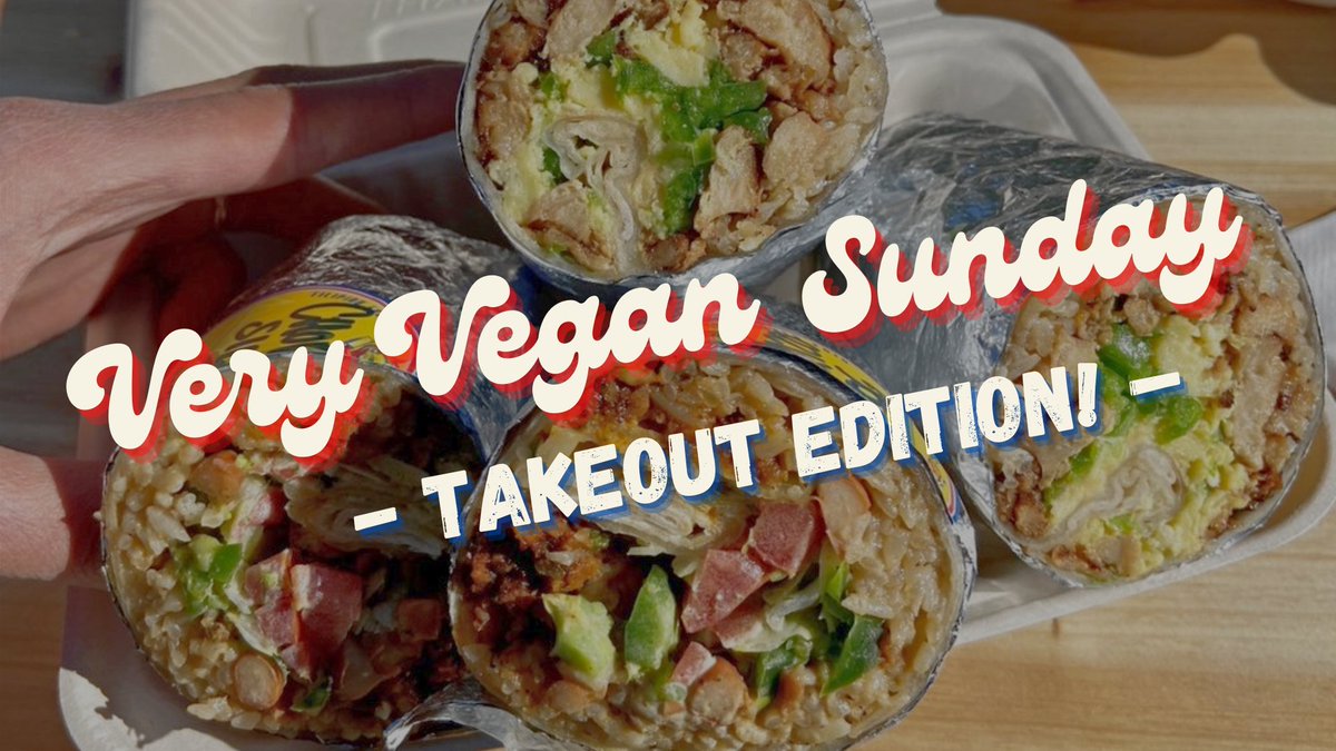 We're bringing back #veryvegansunday with a special #takeout edition! 

We're hungry. You hungry?
Deets: facebook.com/events/1085553…