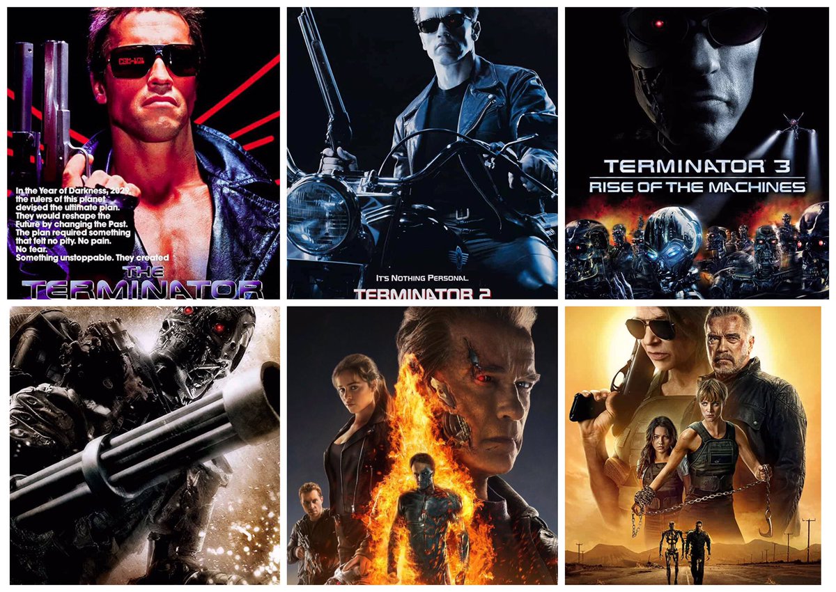 Are Terminator 1 & 2 still the best T movies? Any of these underrated? Which is the worst? 

#Terminator #TerminatorSalvation #TerminatorGenisys #TerminatorDarkFate