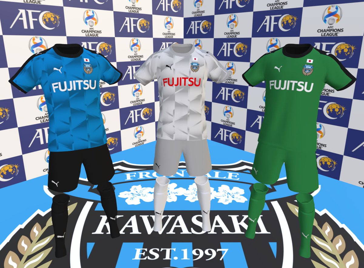 Waserin ワセリン ウイイレ21 川崎フロンターレ 21 Aclユニフォーム Pes21 Kawasaki Frontale 21 Acl Kit 川崎フロンターレ Frontale Puma ウイイレ21 Efootballpes21 ダウンロードはこちら T Co Wdpg7fbzxu T Co