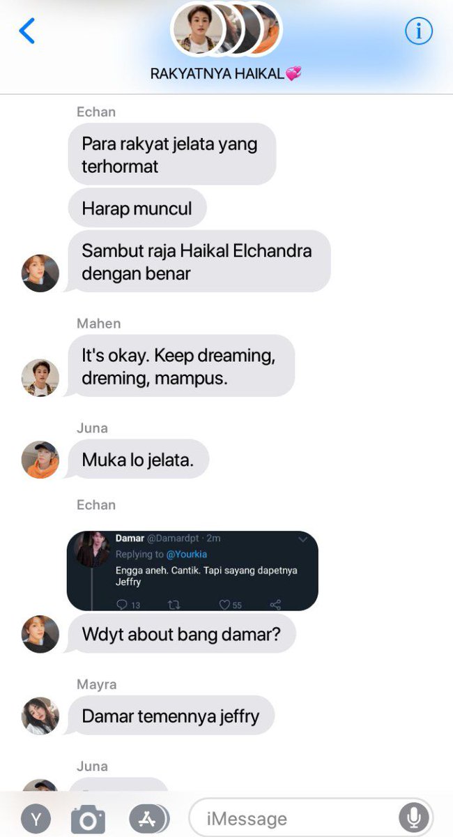 ASMARAALOKA's tweet photo. ㅤ
20. RAKYAT HAIKAL!
#TIMJEFFRY or #TIMDAMAR?
(n.) Typo (Dreaming, choose) https://t.co/d6J0oqc2Oa