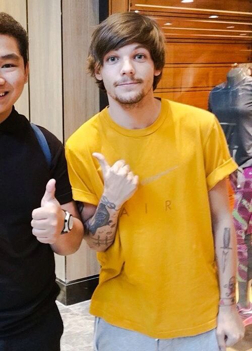 louis tomlinson as a fridge ; a thread