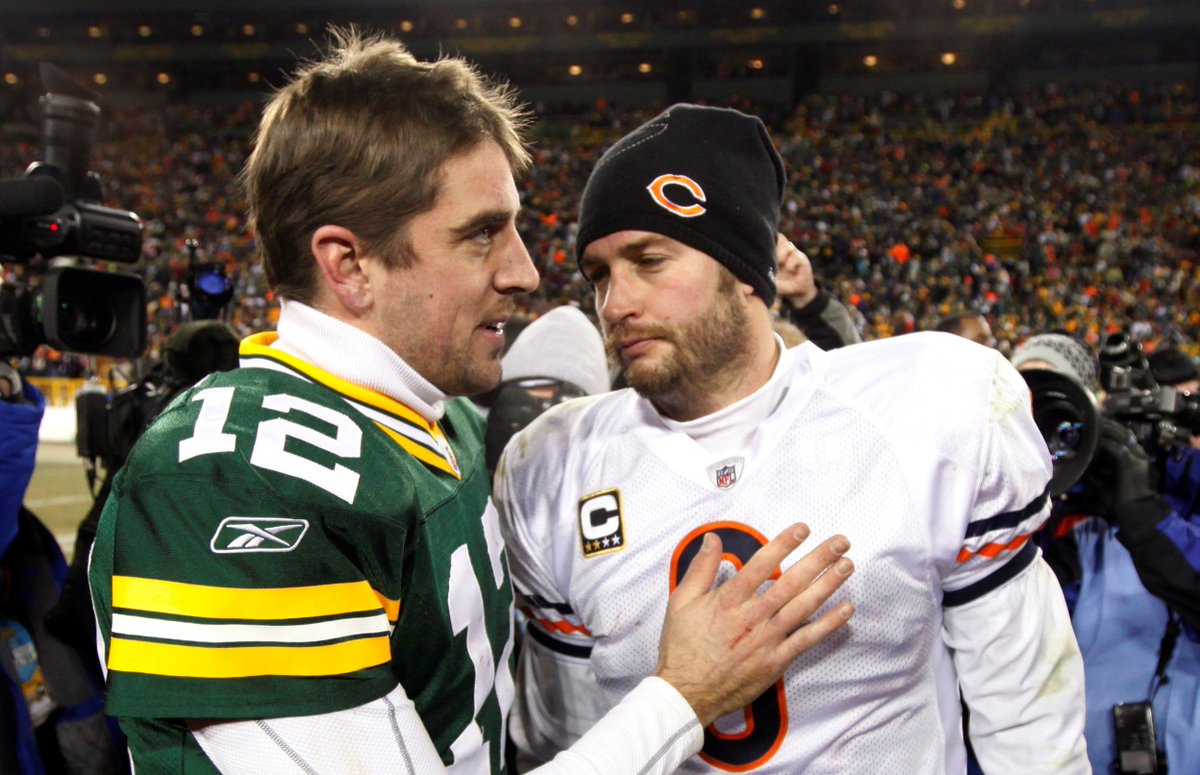 (Oh, you thought we were done with the NFC CG?)#9 - Rodgers and the Pack were the downfall of the Lovie-Cutler eraThe first game of the Lovie-Cutler era was a Packers loss. The one playoff run ended with a Pack loss. All told, we were 1-7 against the Packers with Lovie & Jay.