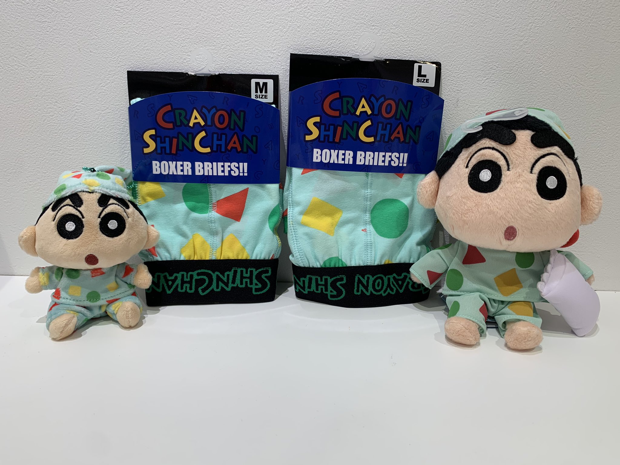 ট ইট র 公式 クレヨンしんちゃんオフィシャルショップ アクションデパート東京駅店 再入荷のお知らせ 人気商品のパジャマ柄のボクサーブリーフが再入荷致しました しんちゃんのパジャマも一緒に着て全身パジャマコーデしてみませんか